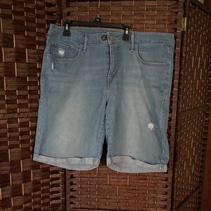 Levi's Light Blue Denim Bermuda Shorts